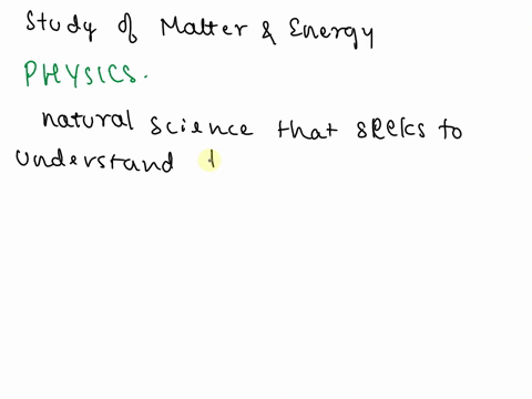 which-branch-of-science-involves-the-study-of-matter-and-energy-28205