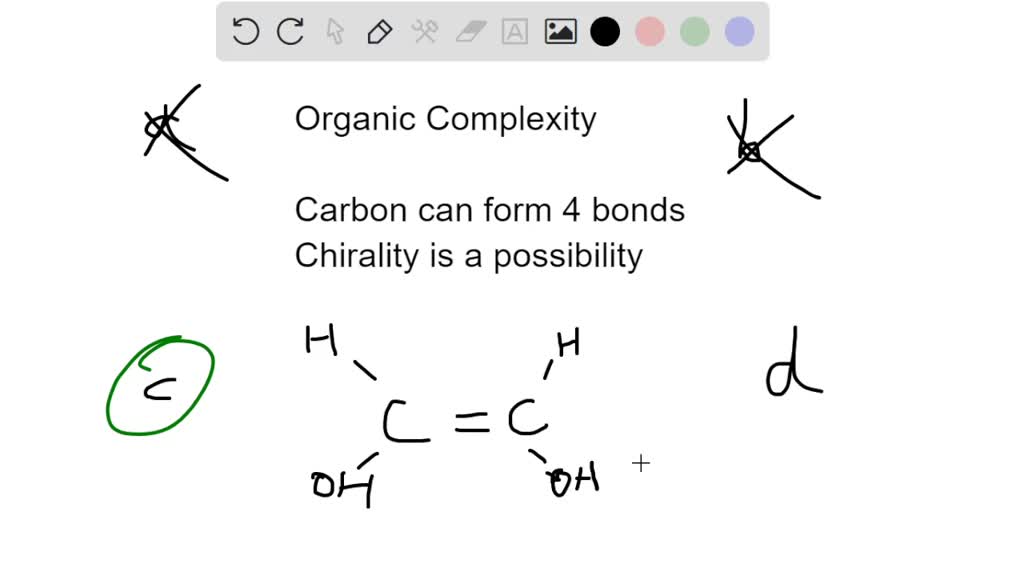 The Complexity And Variety Of Organic Molecules Is Due To