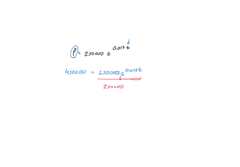the-population-of-a-city-is-modeled-with-the-function-p-250000e0013t-where-t-is-the-number-of-years-since-2000-in-what-year-will-the-population-reach-450000-48723