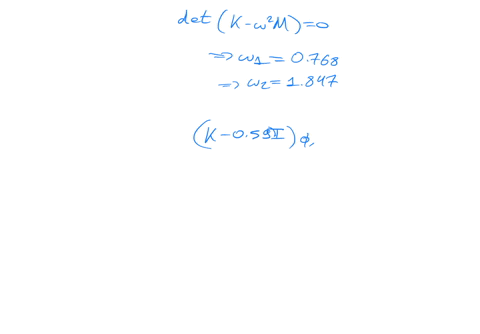 1-consider-the-two-degree-of-freedom-system-shown-in-figure-1-where-m_1m_21-mathrmkg-k_12-mathrmn-mathrmm-k_21-mathrmn-mathrmm-c_104-mathrmn-mathrmm-mathrms-c_202-mathrmn-mathrmm-mathrms-use-the-norma