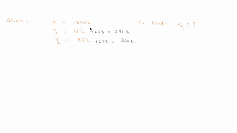 a-sample-of-gas-in-a-balloon-has-an-initial-temperature-of-18-mathrmc-and-a-volume-of-1340-mathrml-i-31824
