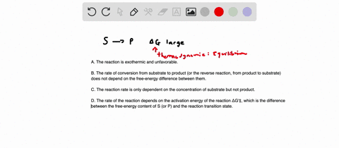 sometimes-the-difference-in-standard-free-energy-content-g-between-a-substrate-s-and-a-product-p-is-very-large-yet-the-rate-of-chemical-conversion-s-p-is-quite-slow-why-pick-up-all-correct-a-42093