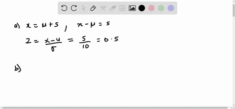 a-distribution-has-a-standard-deviation-of-10-find-the-z-score-for-each-of-the-following-locations-in-the-distributiona-above-the-mean-by-5-pointsb-above-the-mean-by-2-pointsc-below-the-mean-30819