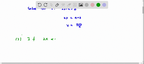 solve-the-absolute-value-equation-for-x-enter-your-answers-as-a-comma-separated-list-if-there-is-no-solution-enter-no-solution-2x-a-b-b-0-60076