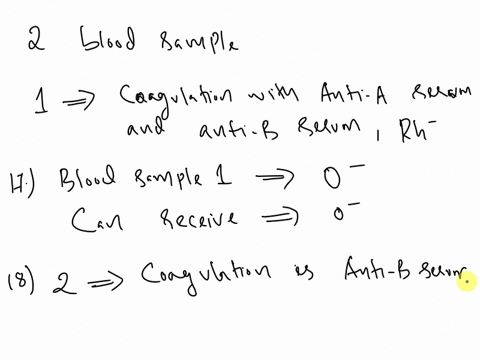 use-the-following-chart-of-two-blood-samples-test-results-to-answer-the-following-questions-blood-sample-coagulation-with-coagulation-withcoagulation-withblood-type-anti-a-serum-anti-b-serum-39767