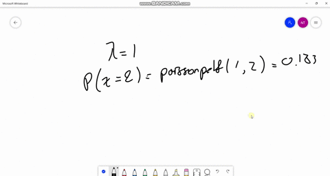 assume-that-the-number-of-misprints-in-a-book-follows-a-poisson-distribution-with-an-average-of-1-misprint-per-page-find-the-probability-of-1-exactly-2-misprints-on-a-randomly-selected-page-54804