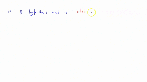 a-hypothesis-must-be