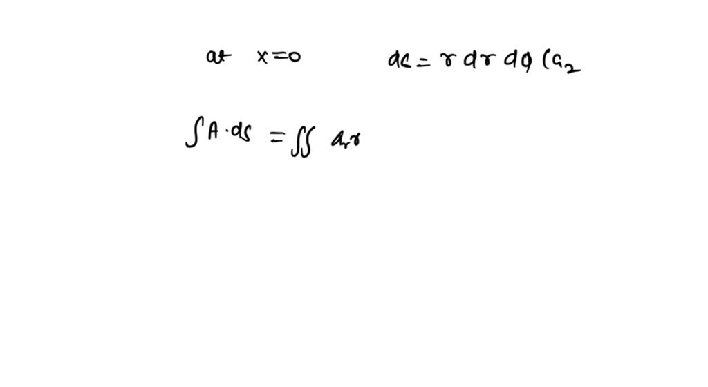 SOLVED: Given that D = (10r^(3/4)) ar (c/m^2) in cylindrical ...