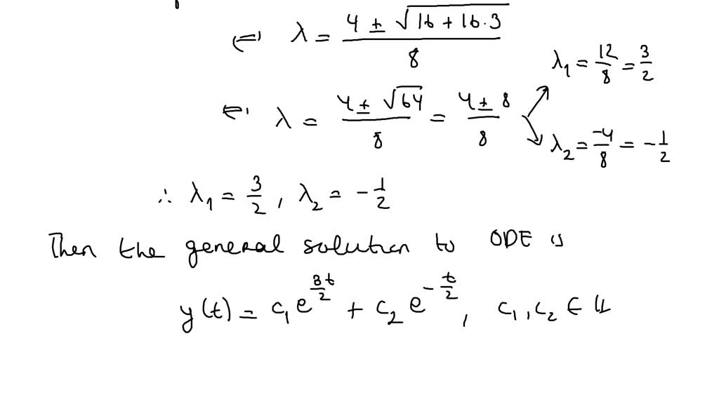 solved-solve-the-given-initial-value-problem-4y-4y-3y-0-y-0-1