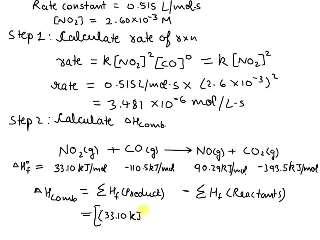 Heat of reaction for, CO(g) + 1/2 O2(g)→ CO2(g)at constant V is 67.71 K cal  at 17^° C. The heat of reaction at constant P at 17^° C is