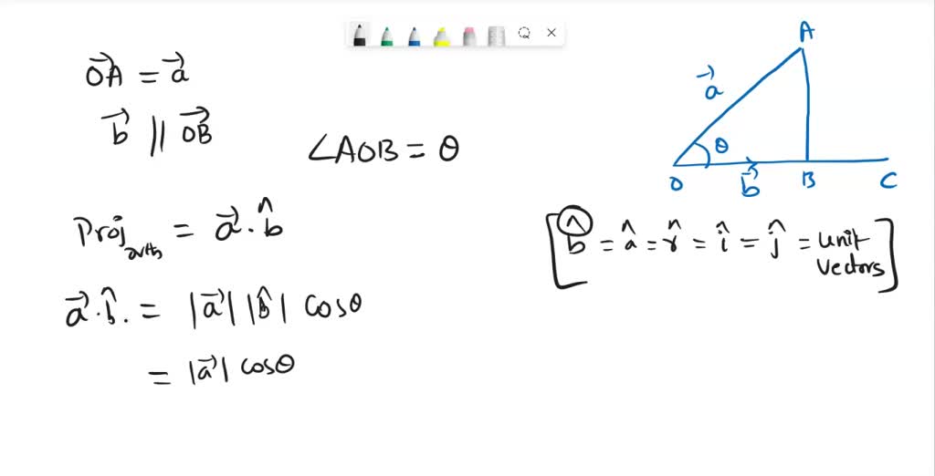 SOLVED: prove that the length of a projection is less than or equal to ...