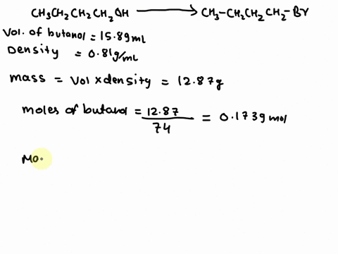1-butanol-yields-1-bromobutane-in-the-presence-of-concentrated-sulfuric-acid-and-an-excess-of-sodium-bromide-chchch_chzoh-_-ch-chchchbr-l-1f1589-ml-of-1-butanol-produced-1223-g-of-1-bromobut-64523