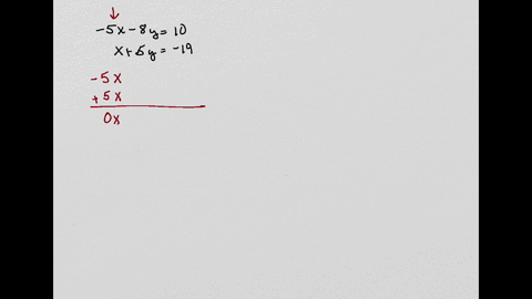 use-the-method-of-elimination-to-solve-the-following-system-of-equations-if-the-system-is-dependent-express-the-solution-set-in-terms-of-one-of-the-variables-leave-all-fractional-answers-in-72823