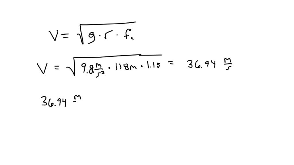 solved-what-is-the-maximum-speed-at-which-a-car-can-safely-travel