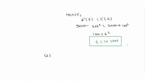 suppose-that-when-certain-industrial-machine-is-years-old-it-generates-a-marginal-revenue-of-rt-5000-_-20t2-dollars-per-year-and-that-operating-and-servicing-costs-for-the-machine-accrue-at-26378
