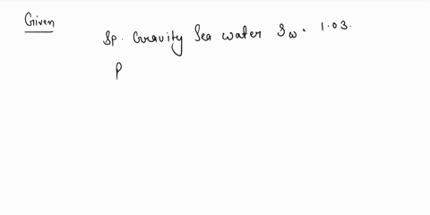 determine-the-pressure-exerted-on-the-surface-of-a-submarine-cruising-175-ft-below-the-free-surface-of-the-sea-assume-that-the-barometric-pressure-is-147-psia-and-the-specific-gravity-of-sea-69345