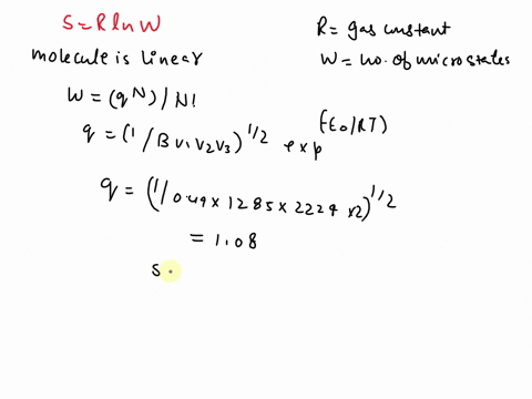 2-the-following-questions-deal-with-the-entropy-of-a-system-standard-state-is-p-1-bar-and-t-298k-determine-the-standard-molar-entropy-for-nzo-a-linear-triatomic-molecule-where-b-0419-cm-1-v1-80542