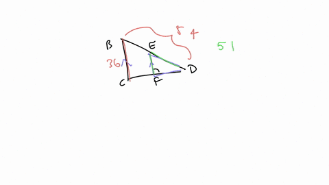 in-the-diagram-below-ef-is-parallel-to-bc-if-ef-is-10-less-than-ed-bd-54and-bc-36find-the-length-of-edfigures-are-not-necessarily-drawn-to-scale-state-your-answer-in-simplest-radical-form-if-22515