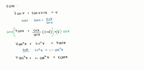 7-cos-xtan-x-sin-x5-where-0circmathrmx90circ