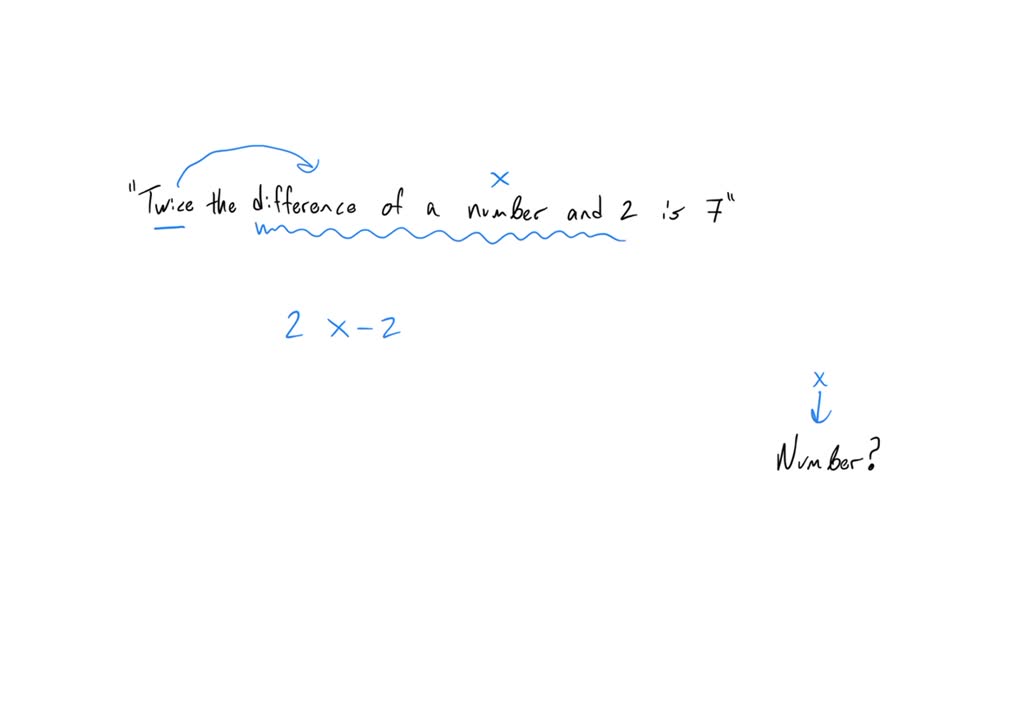 solved-twice-the-difference-of-a-number-and-2-is-7