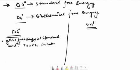 when-comparing-the-standard-free-energy-change-and-the-biochemical-free-energy-change-how-do-the-two-differ-in-terms-of-standard-conditions-and-how-is-this-relevant-75108
