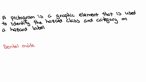 what-is-a-pictogram-name-dental-materials-that-would-be-regulated-waste-name-four-materials-that-would-be-contaminated-waste