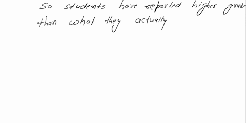 according-an-online-survey-of-students-in-business-statistics-class-ihe-average-grade-in-the-prerequisite-course-was-723196-however-the-protessor-in-the-prerequisite-course-reported-an-avera-73409