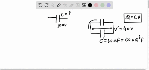 a-capacitor-of-unknown-charged-capacitance-c-is-charged-to-100v-and-the-connected-across-an-intially-uncharged-60micro-f-capacitor-if-the-final-potenial-diffrence-across-the-60micro-f-capaci-05063