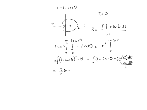 use-polar-coordinates-to-find-the-centroid-of-the-following-constant-density-plane-regions-the-regio-61517