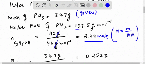 3-c2h5oh-pcl3-3-c2h5cl-h3po3-calculate-the-theoretical-yield-of-c2h5cl-if-112-grams-of-c2h5oh-reacts-with-347-g-pcl3-convert-grams-to-moles-first-13476