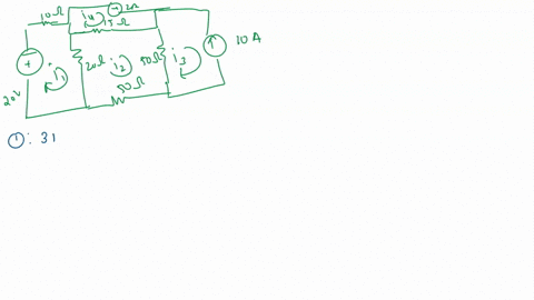 416-use-the-mesh-current-method-to-find-the-total-power-pspice-dissipated-in-the-circuit-in-fig-p416-multisim-figure-p416-2a-10-w-15-ww-20v-20-10a-50-ww-33277