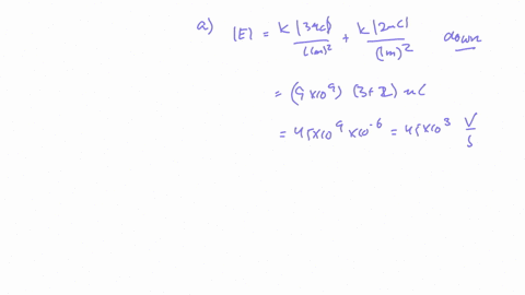 2-two-point-charges-are-placed-on-the-y-axis-one-is-30-c-and-located-at-position-0-2-m-the-other-is-20-c-and-located-at-the-origin-a-use-the-diagram-to-find-the-magnitude-and-direction-of-th-73908