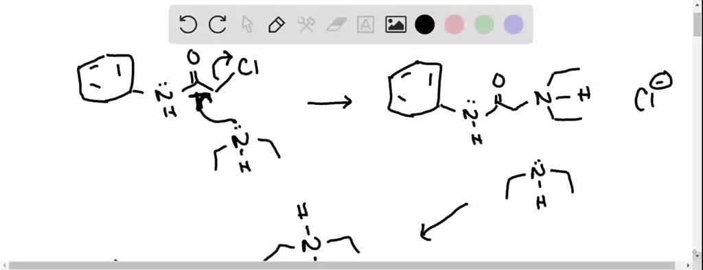 SOLVED: Draw detailed arrow pushing mechanism for the following ...