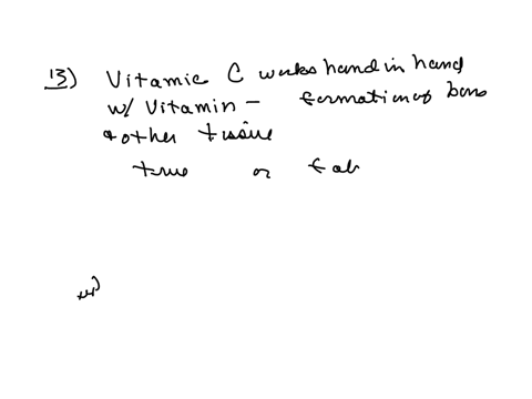 during-pregnancy-a-mineral-of-great-importance-during-all-three-trimesters-for-the-formation-of-bone-and-other-tissues-that-works-hand-in-hand-with-vitamin-d-is-vitamin-c-true-false-question-14-1-pts-