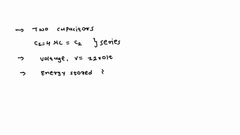 two-capacitors-with-a-capacitance-of-4-microcolumb-are-connected-in-series-and-then-connected-to-a-12-v-battery-what-is-the-energy-stored-in-each-capacitor-91086