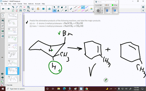 predict-the-elimination-products-of-the-following-reactions-and-label-the-major-products-a-cis-1-b-2-40751