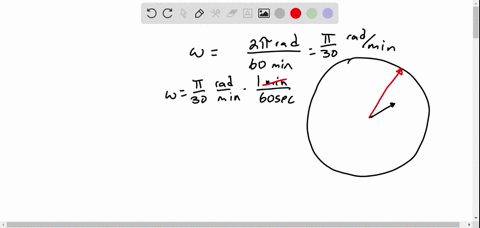 the-minute-hand-of-a-clock-is-9-inches-long-note-the-minute-hand-is-the-longer-slower-hand-on-a-clock-what-is-the-angular-speed-of-the-minute-hand-in-radmin-preview-radmin-how-many-inches-do-45876