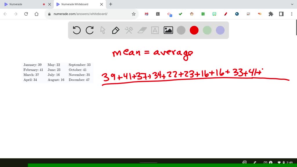SOLVED ENERGY USAGE The number of therms of natural gas that were used