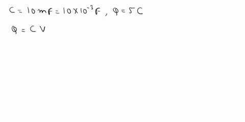 calculate-the-voltage-to-apply-to-a-10-mf-capacitor-if-the-charge-on-the-capacitor-is-5-c-56606