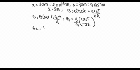in-the-figure-if-a-20-cm-b-28-cm-and-20-a-what-is-the-magnitude-of-the-magnetic-field-at-point-p-a-p-90-b-a-5563-pt-b-4620-pt-2691-pt-3991-pt-4934-pt-28633