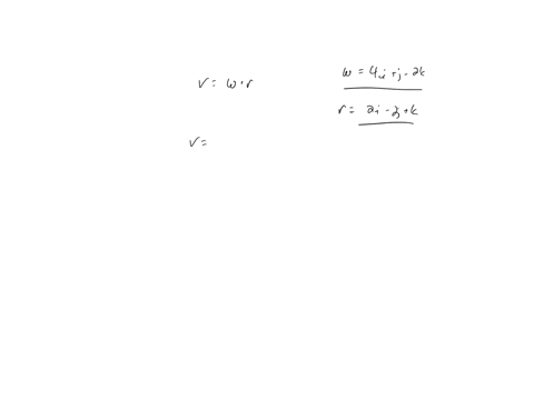 the-angular-velocity-of-a-rotating-rigid-body-about-an-axis-of-rotation-is-given-by-4i-j-2k-find-the-linear-velocity-of-a-point-p-on-the-body-whose-position-vector-relative-to-a-point-on-the-31284
