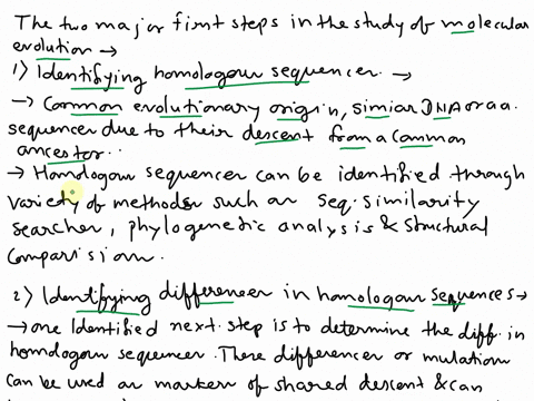 write-a-1000-word-essay-on-how-the-two-major-first-steps-in-studies-of-molecular-evolution-used-1-identify-homologous-sequences-and-2-identify-differences-between-themshared-mutations-act-as-80174