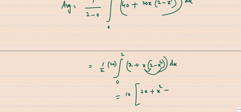 point-suppose-the-temperature-in-degress-fahrenheit-of-a-metal-bar-of-length-2-feet-depends-on-the-position-x-according-the-function-tx-40-20x2-x4-find-the-average-temperature-in-the-bar-is-55365