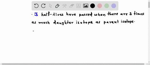 how-many-half-lives-have-passed-when-there-are-3-times-as-much-daughter-isotope-as-parent-isotope-94337
