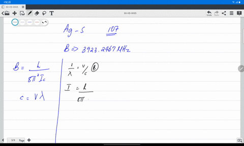 the-rotational-constant-of-107ags-is-determined-to-be-392324677-mhz-find-the-lenght-of-the-ags-bond