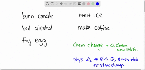 which-of-these-are-examples-of-chemical-changes-check-all-that-apply-burning-a-candle-boiling-alcohol-frying-an-egg-melting-an-ice-cube-making-coffee-done-95476
