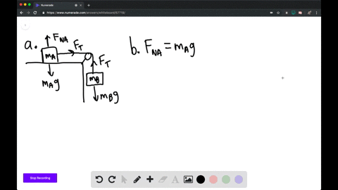 the-figure-below-shows-a-block-with-mass-ma-on-a-smooth-horizontal-surface-connected-by-a-thin-cord-that-passes-over-a-pulley-to-a-second-block-mass-mb-which-hangs-vertically-mb-mass-ma-fest-88992