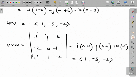 cross-product-in-this-problem-all-vectors-are-in-r-a-for-the-vectors-u1-13-v-20-1-and-w-11-2-calculate-the-cross-products-uxv-vxw-wxu-b-suppose-u-and-w-are-any-three-vectors-such-that-uvw0-u-37052