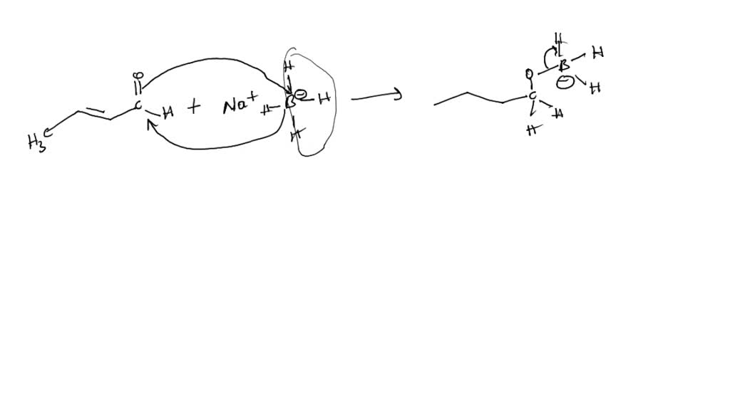 SOLVED: The Reaction Of (2E)-but-2-enal With Sodium Borohydride (NaBH4 ...