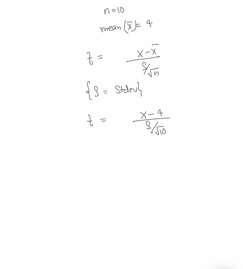 a-random-sample-of-size-10-is-to-be-drawn-from-a-normal-distribution